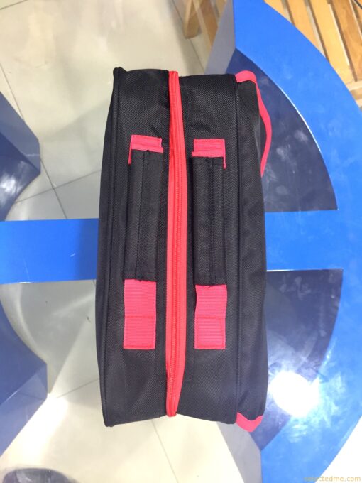 Bag custom made Tool Box School Bag Black and Red
