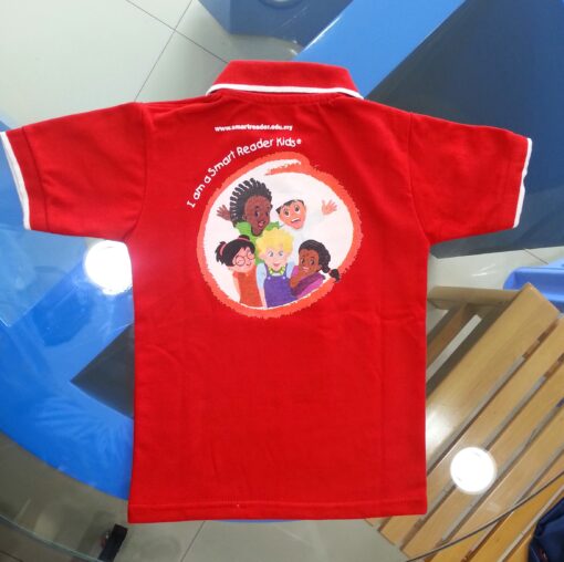 Kindergarten polo shirt with printing
