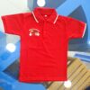 Kindergarten School Polo Shirts uniform with school name and logo embroidery