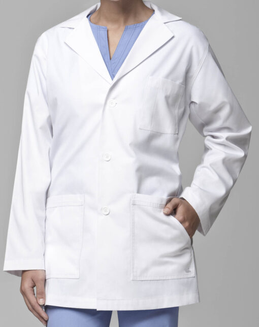 Doctors Lab coats white color full sleeve with embroidery