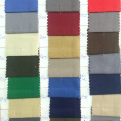 Pc twill colours for pant cargo trouser apron chef jacket, chef coats, overalls.