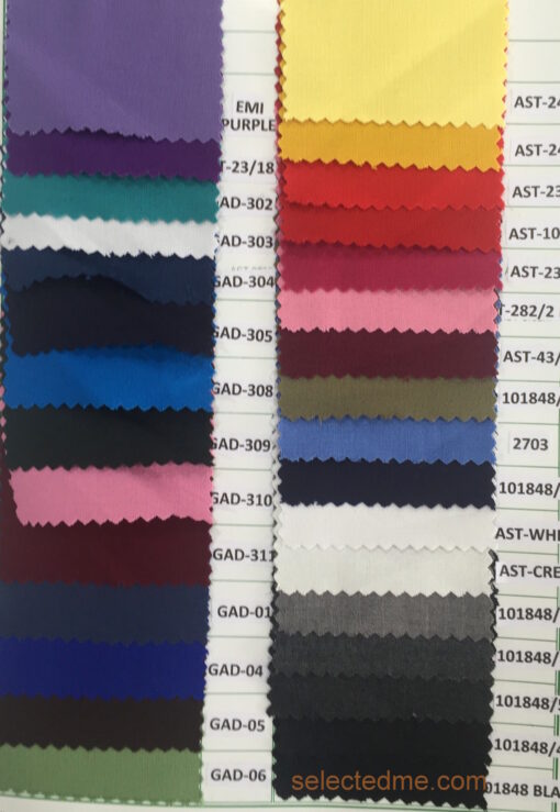 Poly viscose plain weave colors for pant cargo trouser