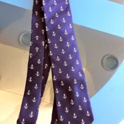 Necktie anchor silk neck ties custom made in Dubai UAE