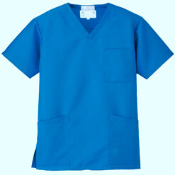 scrubs suit for men and women nurse uniform in Dubiai with embroidery & printing Royal Blue colour