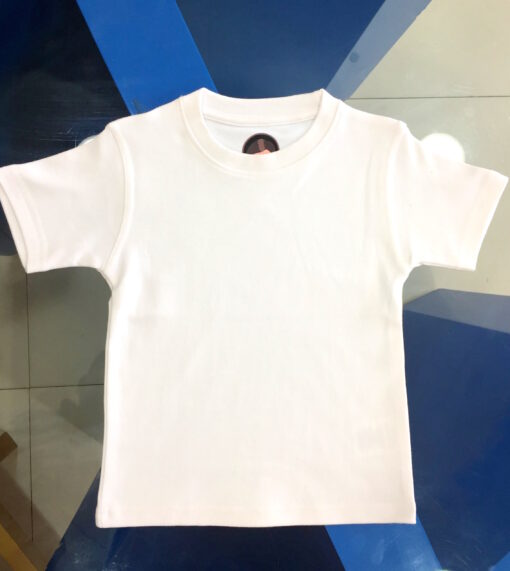 Children T-shirt wholesale – Plain White readymade T-shirts