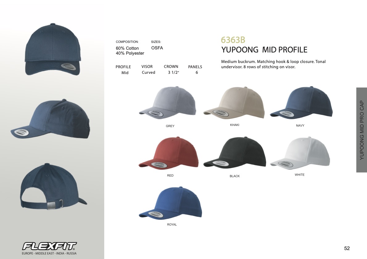 Baseball Caps Flexfit® Original 6363B
