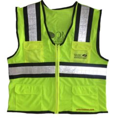 Custom Safety vests - Personalized Reflective Jackets with pocket