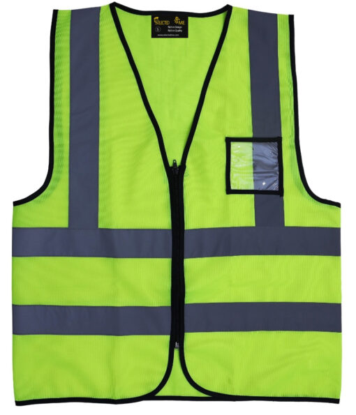 Safety Jackets with ID Card Holder - High Quality Reflective Jackets