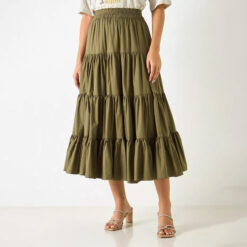 Alternative view of Tiered Skirt