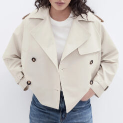 Women's Trench Coats Cropped