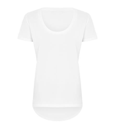 Scoop neck tees