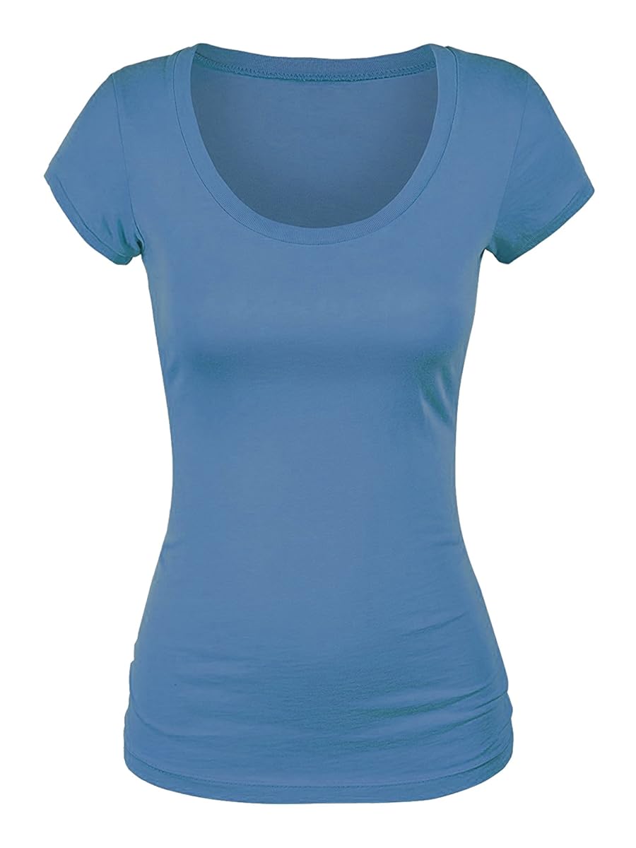 Scoop neck tees - Image 2