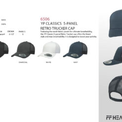 Alternative view of YP Classics® 5-Panel Retro Trucker Cap