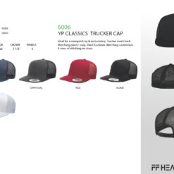 Alternative view of Trucker - Flexfit Original Snapback Caps - 6006
