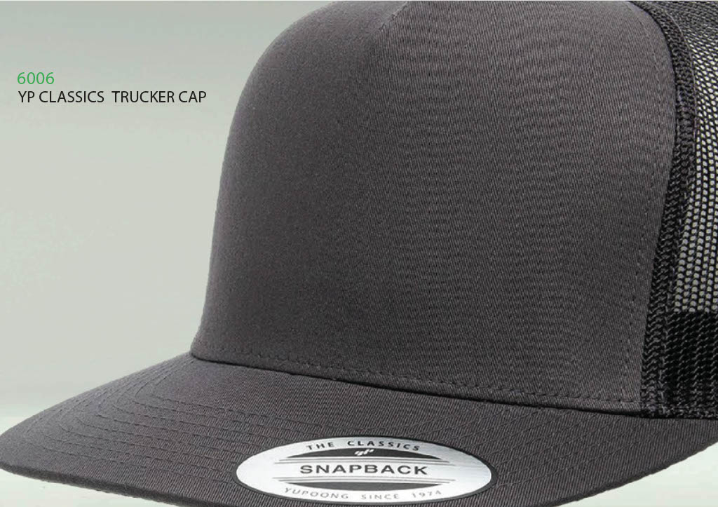 Trucker - Flexfit Original Snapback Caps - 6006 - Image 3