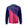 Sports Jersey, V Neck, Long sleeve