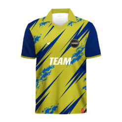 Sports Tshirts, V-Polo neck, Short sleeve